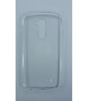 Funda de gel TPU carcasa protectora silicona para LG Optimus K10 Transparente
