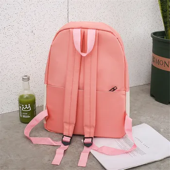 3ks módne dievča bežné aktovka žena nový batoh na vysokej škole študent dievča oxford cestovná taška