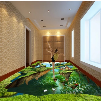 Beibehang vlastné 3D fotografie v spálni podlahy, maľby, tapety hotel supermarket podlahy, maľby, 3D tapety nástenná maľba
