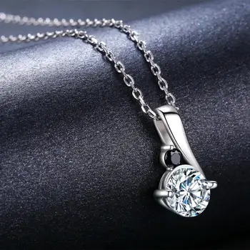 SODROV Romantický Prísť 925 Sterling Silver Jemné Šperky Trendy Zapojenie náhrdelníky & prívesky pre Ženy Bijoux Femme K030