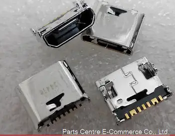 10 ks Originál nových 7 PIN Micro USB Nabíjací konektor nabíjania portu pre Samsung I9082 I8558 I9152 I879 869 I8852 tvorby tejto