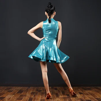 2019 Nové latinské Tanečné predstavenie Oblečenie Žena Deti, tanečná Sála latinské Tanečné Šaty Súťaže Oblečenie Pre Dievčatá DQS2751