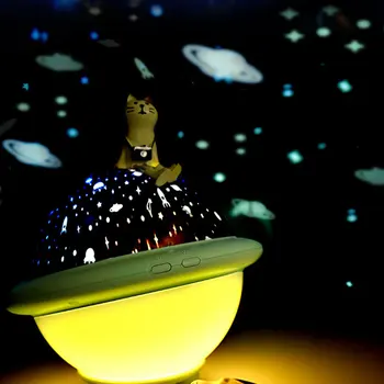 Hviezdne Nebo Lampa Led Farebné Nočné Lampy Projektora Spánku Romantická Spálňa Nočná Atmosféra Lampa Pre Dieťa Narodeninové Darčeky