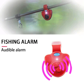Rybolov Bell Rybárske Skus Zvuk ABS Malé MINI Beží LED Ryby