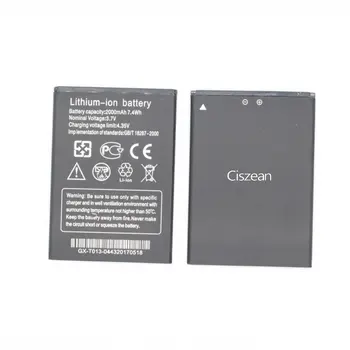 Ciszean 30pcs/veľa 2000mAh Náhradné Li-ion Batéria Pre THL W200 W200s W200C Smartphone Batterie Bateria Batterij