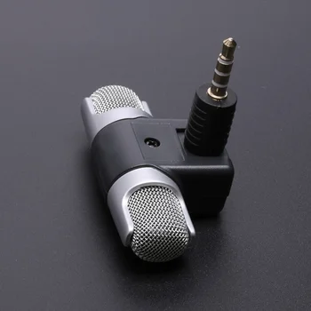 Mini 3,5 mm Jack pre Mikrofón Stereo Mikrofón Pre Nahrávanie, Mobilný Telefón Studio Rozhovor Mikrofón Pre Smartphone
