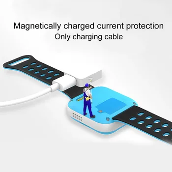Pre Smart Hodinky 4 Pin Pohodlné Sacie Jednoduché Príslušenstvo Silné Nabíjací Kábel Magnetické Prenosný Univerzálny Stabilné USB Napájanie