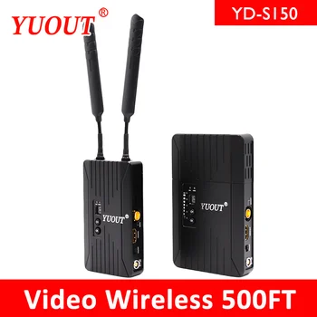 YUOUT HDMI SDI bezdrôtový prenos 150m/500ft 5 ghz WHDI HDMI SDI Bezdrôtový Prenos Systém, 1080P HD Video, TV Vysielania