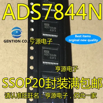 5 ks ADS7844N ADS7844 SSOP-20 Analógový na digitálny prevodník čip na sklade nové a originálne