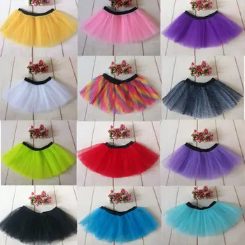Ženy Letná Party Rainbow Pevné Dospelých Teen Organza Tanec Balet Tutu Pettiskirt Princezná Strana Sukne Plesové Šaty, Mini Sukne