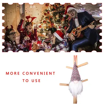 Vianočné Dekorácie Ručné Švédsky Santa Gnome Plyšové Hračky Vianočný Stromček Vňaťou Závesné Dekorácie, Ozdoby Darček
