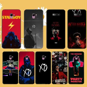 The Weeknd xo spevák a rapper funda kryt coque Telefón puzdro Pre Samsung Galaxy S5 S6 S7 S8 S9 S10 S10e S20 okraji plus lite