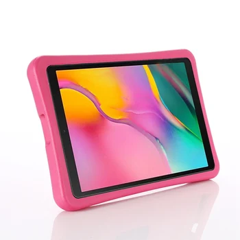 Prípad tabletu Samsung Tab 10.1 SM-T510/T515 s Náramok Držiteľ EVA Shockproof Cover obal pre Samsung Galaxy TabA 10.1 2019