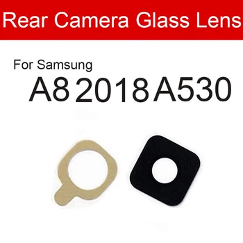 Späť Zadný Objektív S Nálepka Pre Samsung Galaxy A8 A8 Plus 2018 A530 A730 Fotoaparát Sklenený Kryt Rámu Nahradenie Opravy