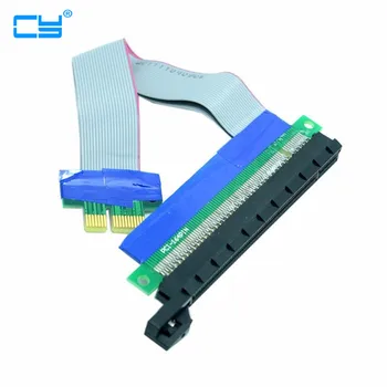 Stúpacie PCI-E pcie karty PCI-Express slot karty PCI Express 1x 16x pci-e pcie x1 x16 Rozšírenie Flex Kábel Extender Converter Stúpačky Karty Adaptéra
