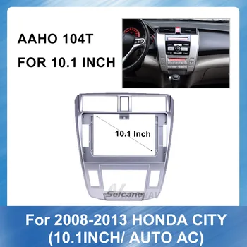 10.1 Palcový Auto, Auto Rádio Multimediálne fascia pre Honda City(Auto AC) na obdobie 2008-2013 Stereo Panel Dash Mount Výbava Inštalačný Držiak Rámu