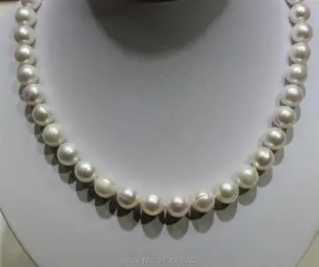 Do veľkej Bielej Vody perlový náhrdelník Round10-11mm18INCH 45 cm