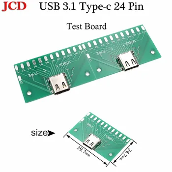 JCD Pre Android PCB Dosky Adaptér Converter Nabíjací Dok Flex Test Repair Tool pre iPhone 5 5s 6 /Typ C 3.1 /USB 3.0 2.0/HDMI