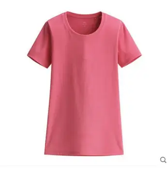 Nájsť Podobné nové Letné tričko tlače čiernej na BIELU T-Shirt Ženy Topy T-shirt Bavlna Krátky Rukáv Tričko Dámske