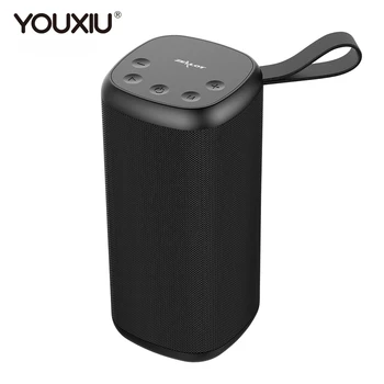 YOUXIU 10W Prenosný Bluetooth Reproduktor Bezdrôtový Basy Stĺpec Vonkajšie Stereo Reproduktor Vstavaný Subwoofer, Hudobný Prehrávač, AUX TF USB