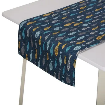 Stôl Runner Blue Bay Polyester (44,5 x 0,5 x 154 cm)