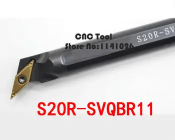 S20R-SVQBR11 ,117.5 stupňov vnútornej otáčania nástroja , Sústruh Nástroj nudné bar, CNC Sústruženie Nástroj , Nástroj Sústruh Stroj
