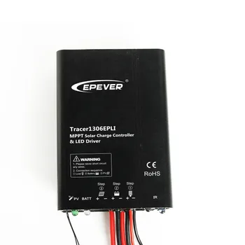 EPEVER Tracer1305EPLI 10A 12V 130W Lítiová Batéria MPPT Solárny Regulátor Nabíjania s konštantný prúd LED Driver IP68