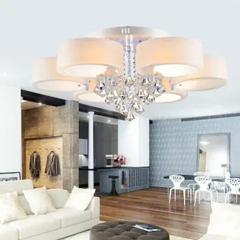 Led crystal lampy, stropné lampy moderný minimalistický farebné gradient obývacia izba, spálňa štúdia jedáleň lampa LB12114