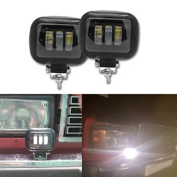 30W Univerzálne LED Auto, Motocykel, LED Reflektory Parkovanie Práce Lampa Pre Jeep ATV SUV Moto 4X4 Led Offroad Svetlo