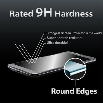 9H screen protector Tvrdeného Skla Pre doogee V PIATICH X5 Max X9 Pro U7 Plus Y100 X20 X30 v nevýbušnom Ochranný Film plný lepidlo