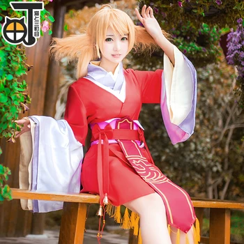 Japonské Anime Fox demon Fox Ducha Dohadzovač TU-SHAN-SUSU Han Čínske Oblečenie Cos Oblečenie zadarmo anklet ucho