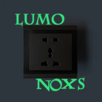 Kreatívne Fluorescenčné LUMO NOXS Prepínač Nálepky Svietiť Tme Svietiace Vložiť Strop Obývacej Izby, Spálne, Domáce Dekorácie