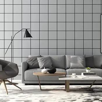 Tapety cement šedý systém Nordic iny vietor rozšírené šedá moderný minimalistický stožiare, priemyselné štýl nepremokavé PVC vinyl