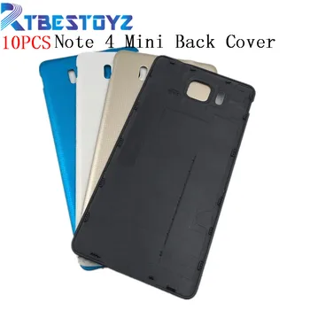 RTOYZ 10PCS/Veľa Originálne Náhradné Späť Battey Kryt Pre Samsung Galaxy Note 4 Mini Batéria Bývanie Dvere Prípade