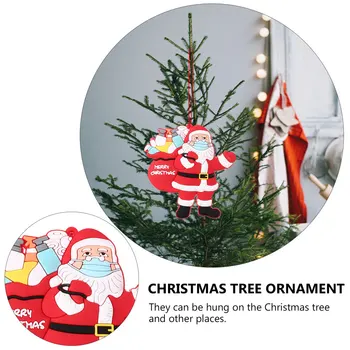 Vianočný Stromček Visí Prívesok Santa Claus Visí Ozdoby Na Dovolenku Dekorácie