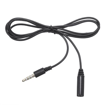 Mayitr 1pc 1M 3,5 mm 4 Pól Jack Audio Kábel 3 Krúžok TRRS Mužov a Žien Audio Predlžovacie Káble na Slúchadlá konektor pre Slúchadlá