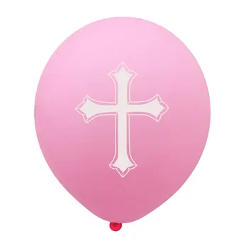 12inch Veľkonočné Krst Latexové Balóny Svätého-sobota-Dobrý-piatok Balónikov Deti, Dospelých Narodeniny Dekorácie, Svadobné Party Dodávky