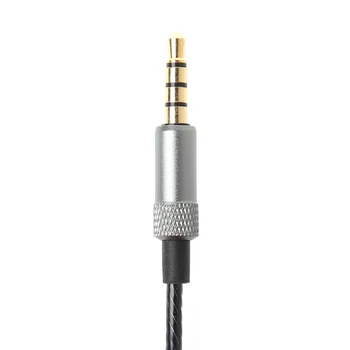 3,5 mm 4pole Samec Konektor Jack DIY Náhradné Slúchadlá Audio Kábel Údržba Drôt S MIC Pre Opravy, Upgrade Slúchadlá Slúchadlá