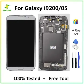 Samsung Galaxy Mega i9200 LCD Displej Dotykový Displej Digitalizátorom. Montáž Náhradný Diel Pre Mega 6.3