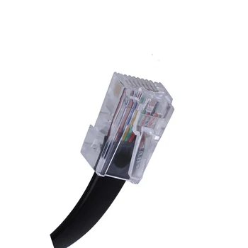 Vymeniteľné Vzdialenosť 1,5 m/9.8 ft 6-Pin Ručný Mikrofón Predlžovací Kábel Kábel pre Yaesu Rádio FT7800 FT7900 FT8800 Walkie talkie