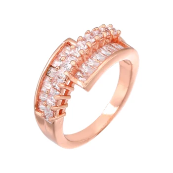 L ' amour&ma Jednoduchý Štýl Pazúry Dizajn Geometrické Crystal Prsteň Zásnubný Svadobné Ženy Krúžok Luxusné Šperky Darčeky Strany Anillos