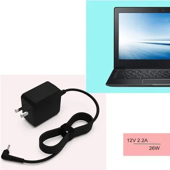 12V 2.2 AC Nabíjačka vhodný pre Samsung Google Chromebook 3 2 PA-1250-98 XE500C13 Napájací Adaptér Kábel
