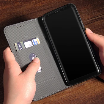 Luxusné puzdro Pre Samsung Galaxy M20/M205FD/SM-M205FD Telefón Prípade Kože Flip Peňaženky, Magnetický Kryt S Držiteľom Karty Knihy