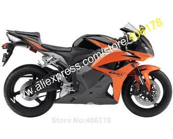 CBR600RR ABS Kapotáže Súpravy Pre Honda CBR600RR F5 09-12 Orange Black Motocykel Kapotáže Na Predaj (Vstrekovanie)