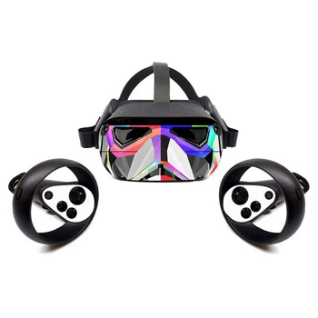Pleť Obtlačky Vymeniteľné Ľahko Použiť Ochranné VR Headset Nálepka pre oculus - Quest X3UB