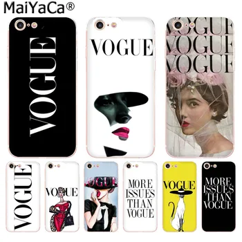 MaiYaCa Módne Žena Viac Otázok ako Vogue Najnovšie telefón puzdro pre iphone SE 2020 11 pro 8 7 66S Plus X 10 5S SE XR XS XS MAX