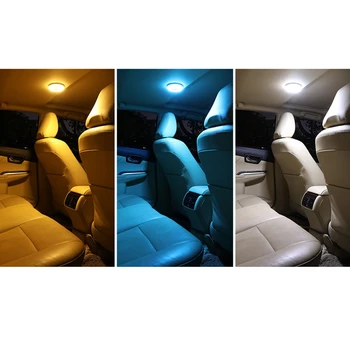 Auto Troch farieb Prepínateľné Svetla na Čítanie Auto Interiéru Svetlo Strechy Magnet Lampa MOL