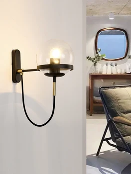 Loft moderné crystal lampes suspendues spálňa svetlo crystal chodby, jedálne, chodby, nástenné svietidlo nástenné svietidlo