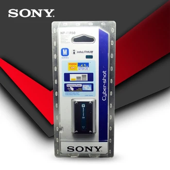 2pc Sony Pôvodná Kamera, batéria NP-FM50 NP FM50 NPFM50 NP-FM51 NP-QM50 NP-FM30 NP-FM55H A100 A100K TRV408 S nabíjačky