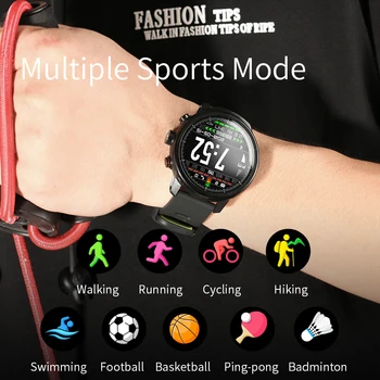 Nové L5 Smart Hodinky Vodotesné Viac Mužov Športové Hodinky Srdcovej Frekvencie Predpoveď Počasia Bluetooth Dlhý Pohotovostný Vonkajšie Športové Watchs
